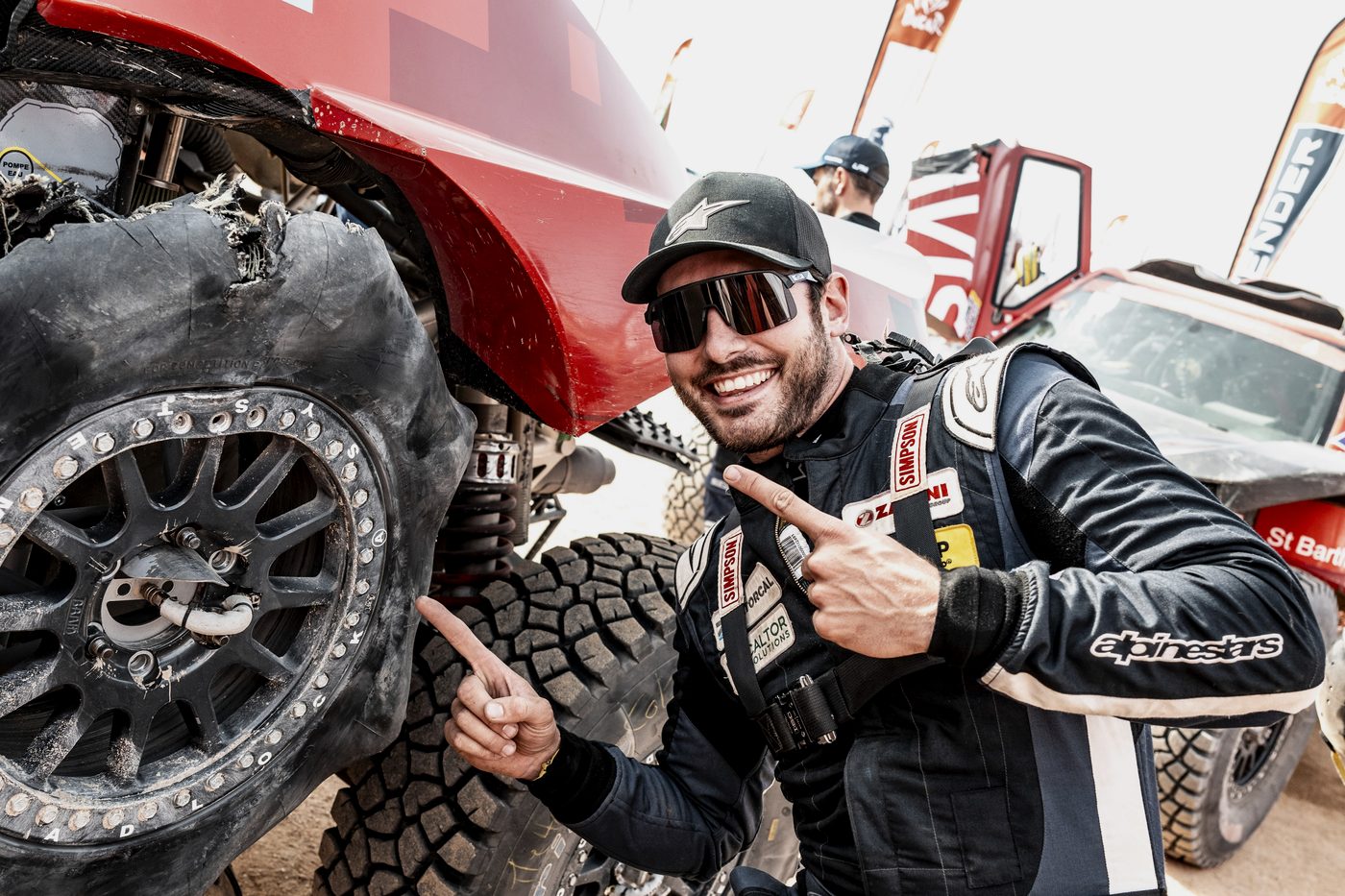 Santi Costa at the Dakar Rally 2026